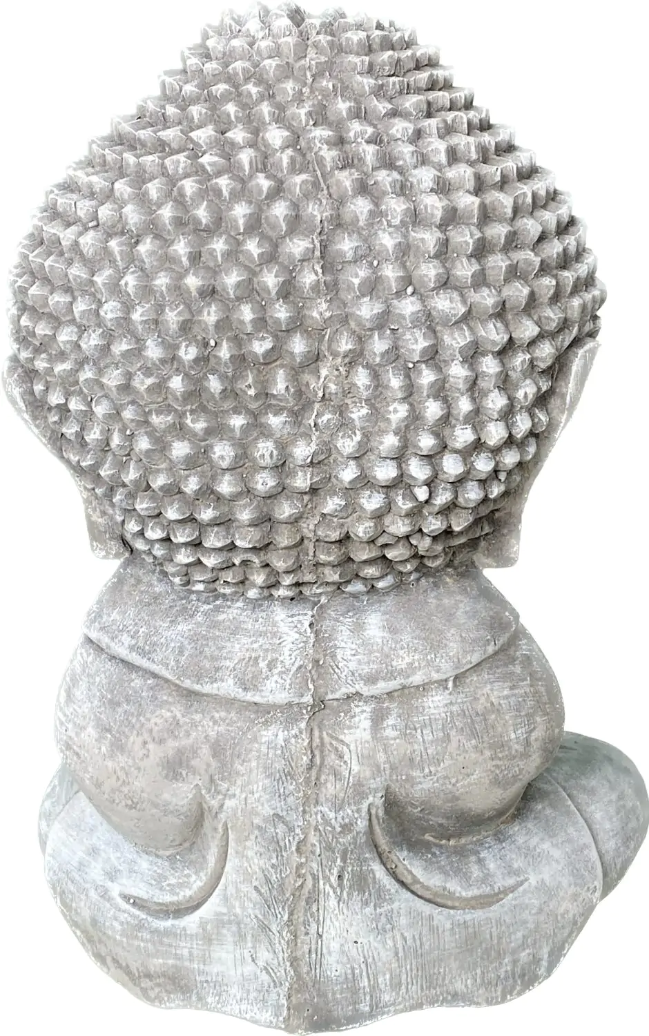  Product image 5 of the product “Nima - Sitting monk with big head, 30 cm H | cast stone ”